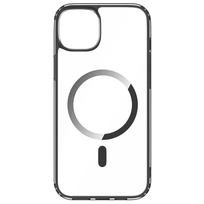Bild 3, ColorPop iPhone 15 Skal CH MagSafe Transparent/Svart