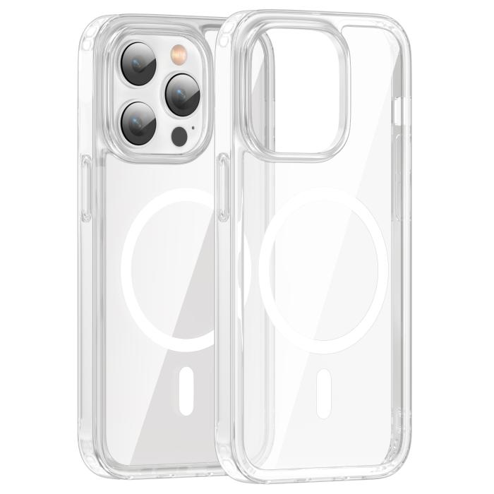 Bild 2, ColorPop iPhone 14 Pro Max Skal CH MagSafe Transparent/Vit