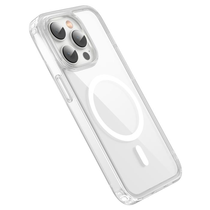 Bild 3, ColorPop iPhone 14 Pro Max Skal CH MagSafe Transparent/Vit
