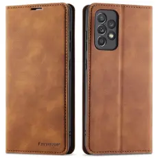 FORWENW Samsung Galaxy A23 5G Fodral Flip Läder Brun