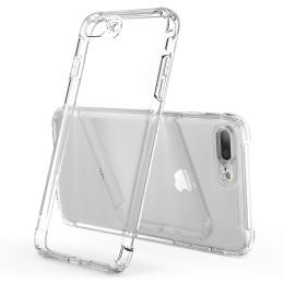 iPhone 7/8 Plus - Shockproof TPU Skal - Transparent