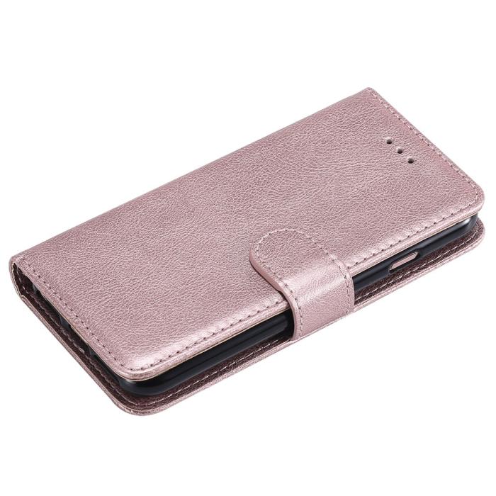 Bild 4, iPhone 6/7/8/SE (2020/2022) - 2in1 Magnet/Plånboksfodral - Roséguld