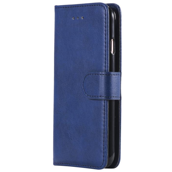 Bild 2, iPhone 6/7/8/SE (2020/2022) - 2in1 Magnet/Plånboksfodral - Mörk Blå