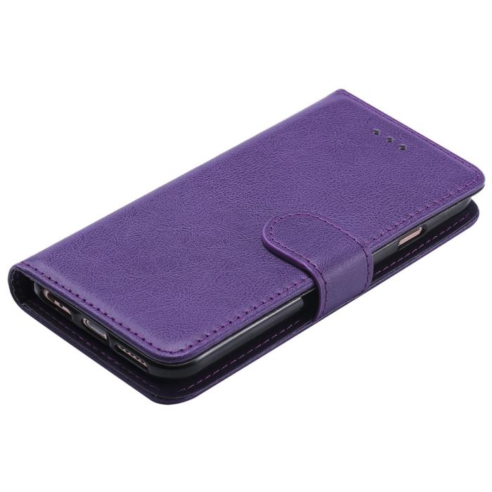 Bild 4, iPhone 6/7/8/SE (2020/2022) - 2in1 Magnet/Plånboksfodral - Lila