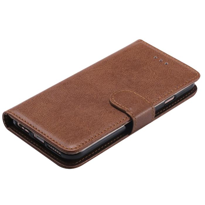 Bild 4, iPhone 6/7/8/SE (2020/2022) - 2in1 Magnet/Plånboksfodral - Brun