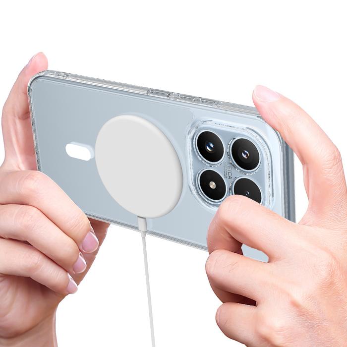 Bild 4, Xiaomi 17 Skal Akryl/TPU Magsafe Premium Transparent
