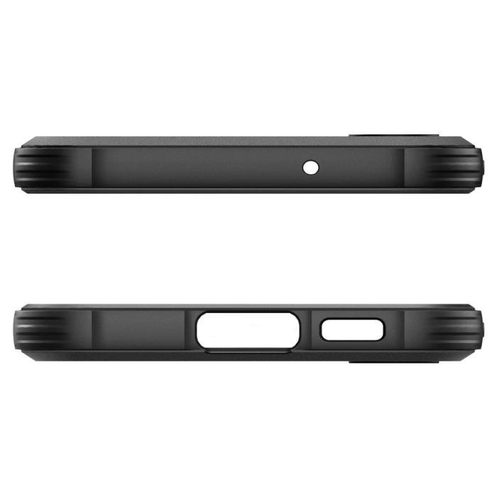 Bild 6, Spigen Samsung Galaxy S23 Skal Rugged Armor Matt Svart