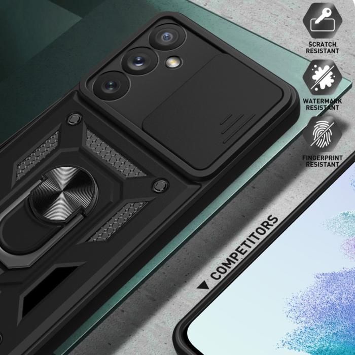Bild 5, Samsung Galaxy A54 5G Skal CamShield Ring Hybrid Svart