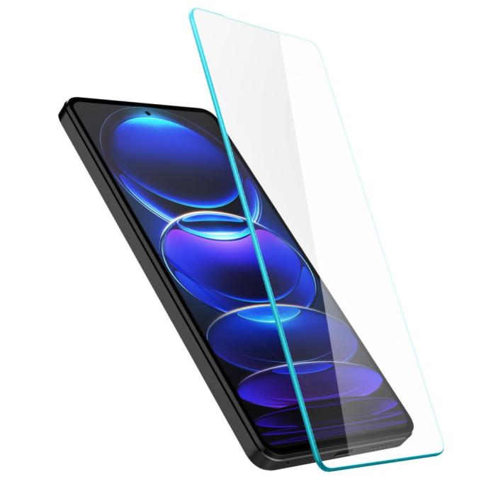 Bild 5, Spigen Xiaomi Redmi Note 12 Pro 5G 2-PACK Skärmskydd Glas.tR