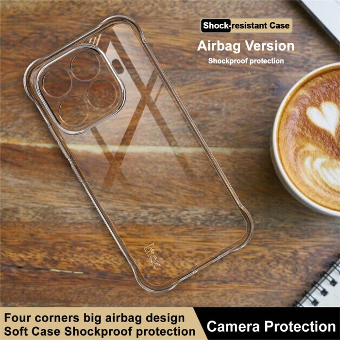 Bild 2, IMAK Xiaomi 15T Pro Skal Airbag Shockproof Transparent
