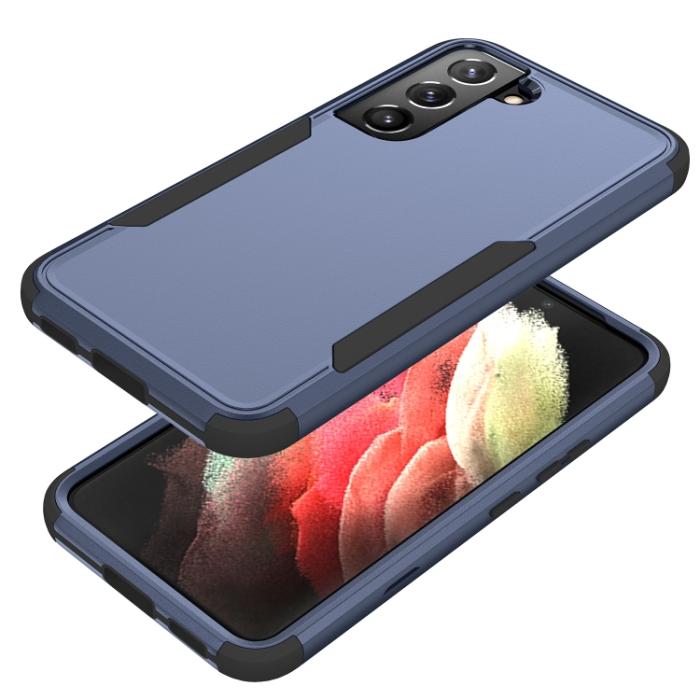 Bild 2, Samsung Galaxy S22 Skal Hybrid Shockproof Blå/Svart