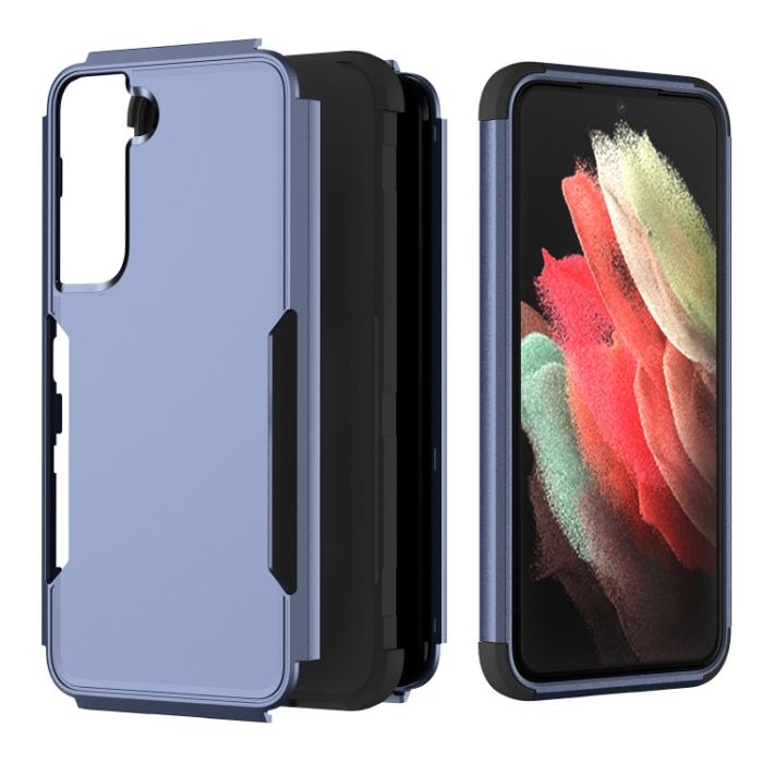 Bild 3, Samsung Galaxy S22 Skal Hybrid Shockproof Blå/Svart
