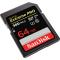 SanDisk SDXC Extreme Pro 64 GB 300MB/s Minneskort