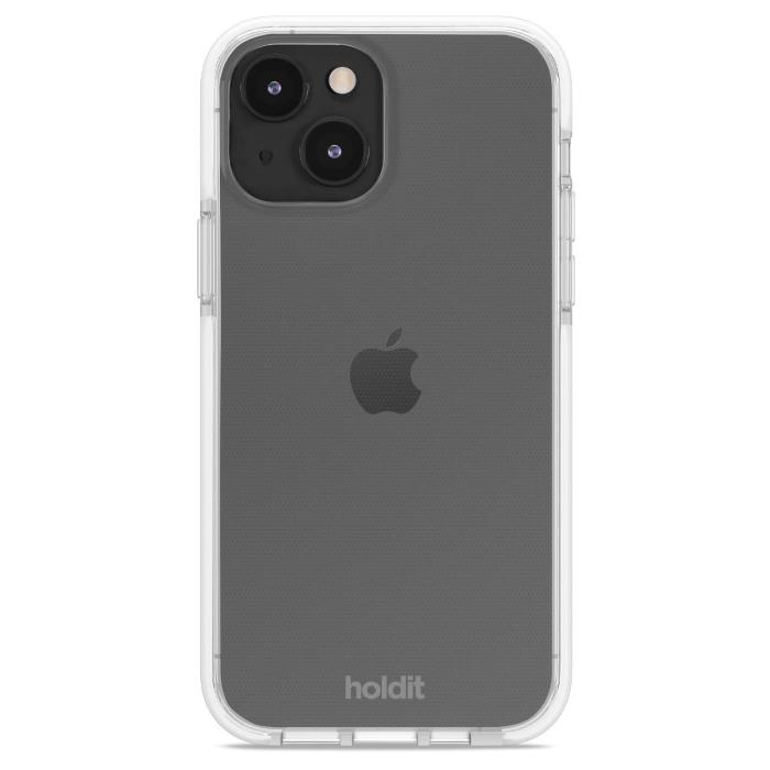 Bild 2, holdit iPhone 15 Mobilskal Seethru Vit