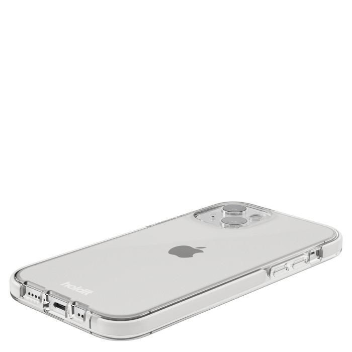 Bild 4, holdit iPhone 15 Mobilskal Seethru Vit