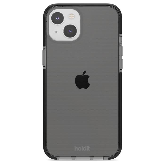 Bild 1, holdit iPhone 15 Plus Mobilskal Seethru Svart