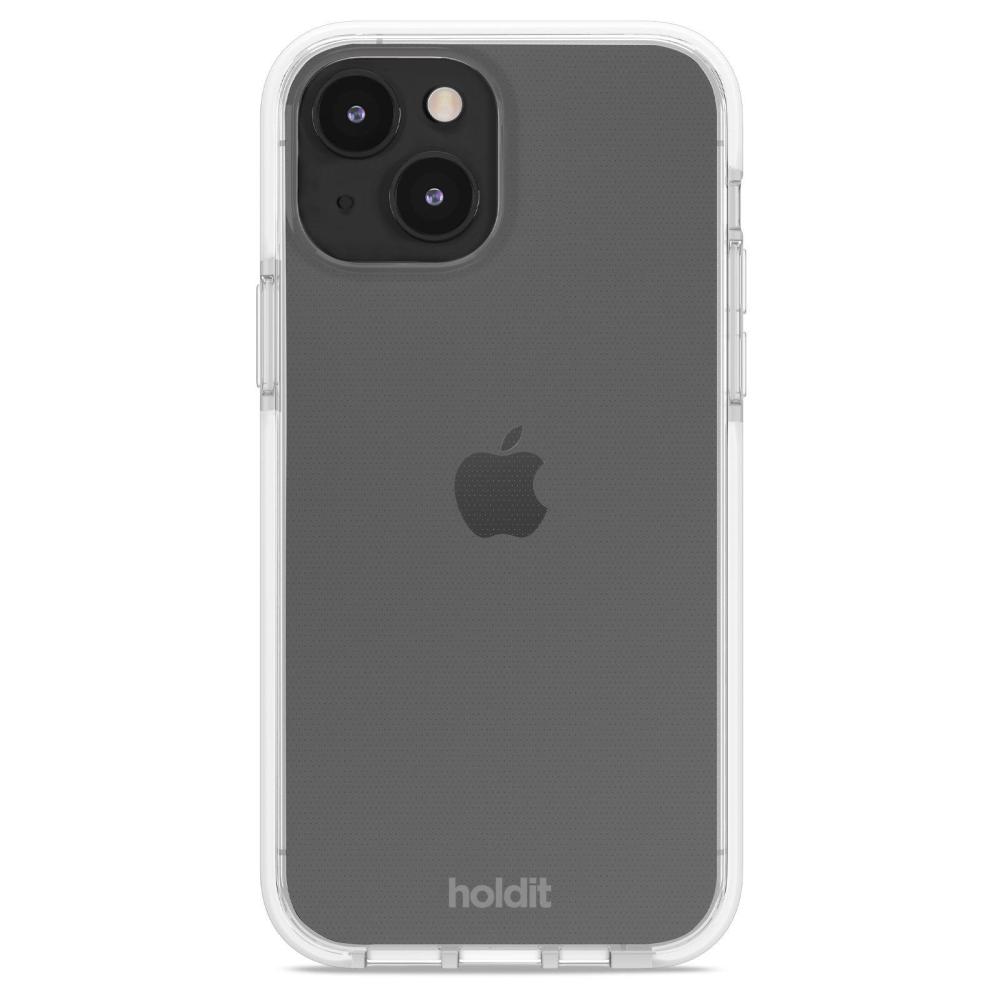 holdit iPhone 15 Mobilskal Seethru Vit