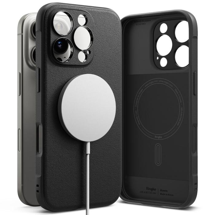 Bild 1, Ringke iPhone 16 Pro Max Skal MagSafe Onyx Svart