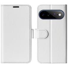 Google Pixel 11 Pro XL Fodral Crazy Horse L&auml;der Vit
