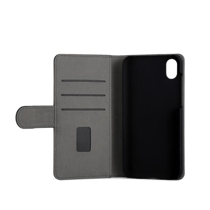 Bild 3, GEAR Huawei Y5 2019 Fodral Läder Svart