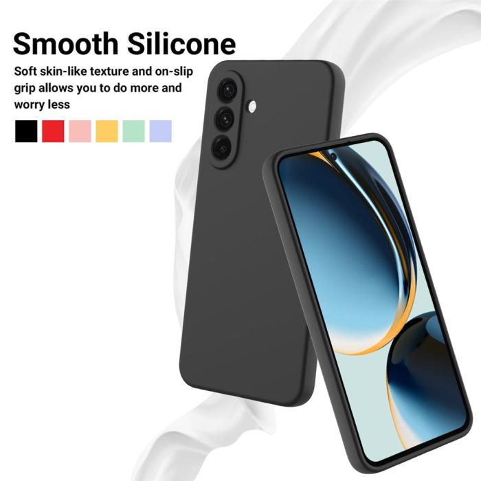Bild 3, Samsung Galaxy A17 Skal Liquid Silikon Svart