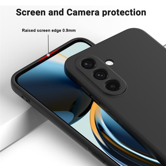 Bild 4, Samsung Galaxy A17 Skal Liquid Silikon Svart