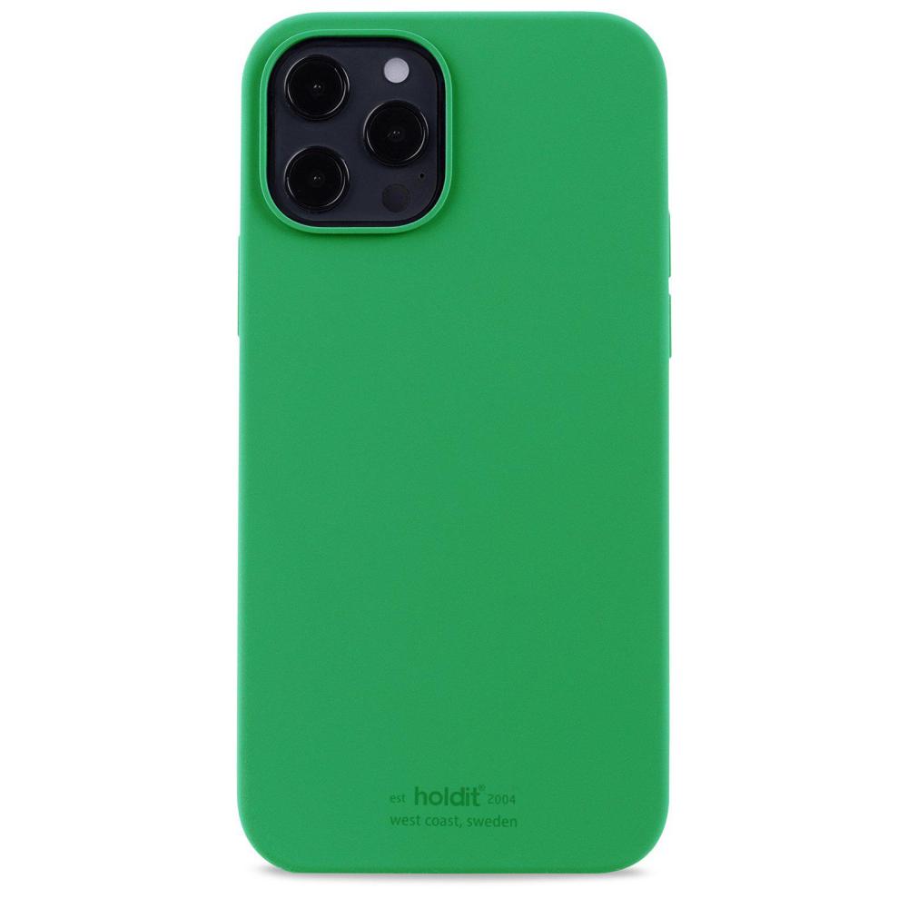 holdit iPhone 12 Pro Max Skal Silikon Grass Green