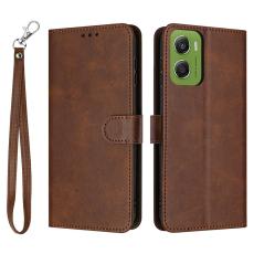 Motorola Moto G06 / G06 Power Fodral L&auml;der Brun