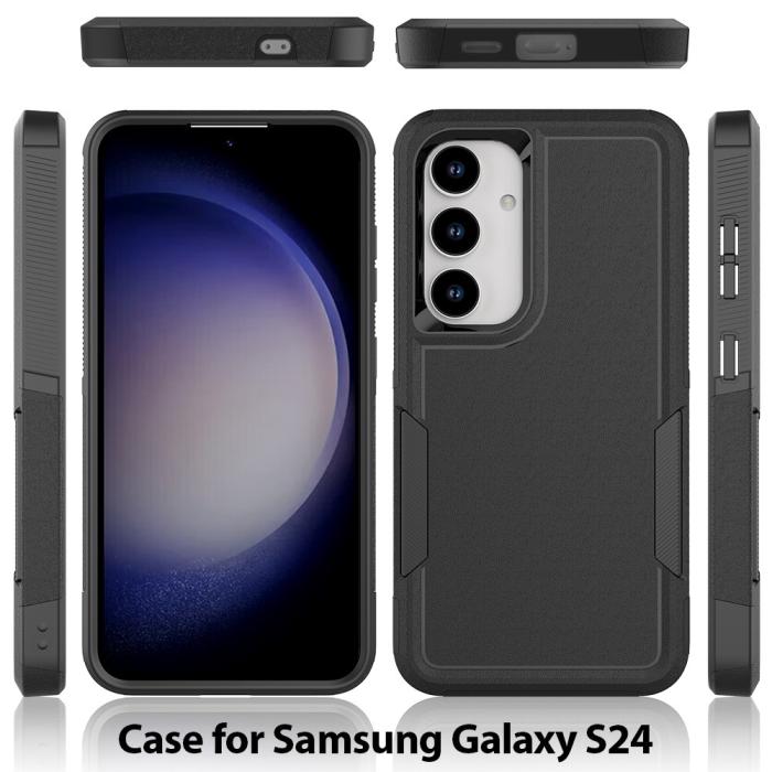 Bild 6, Galaxy S24 Plus Skal Xtreme Shockproof Hybrid Svart