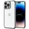 Spigen iPhone 14 Pro Skal Optik Crystal Chrome Grey