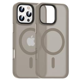 iPhone 16 Pro Max Skal MagSafe Hybrid Brun