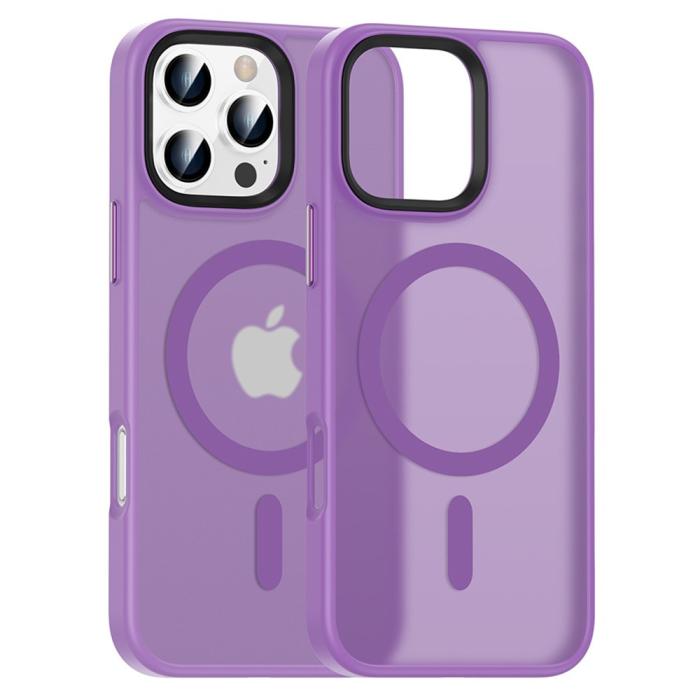 Bild 1, iPhone 16 Pro Max Skal MagSafe Hybrid Lila