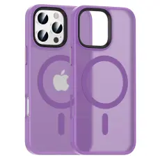 iPhone 16 Pro Max Skal MagSafe Hybrid Lila