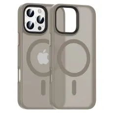 iPhone 16 Pro Max Skal MagSafe Hybrid Brun