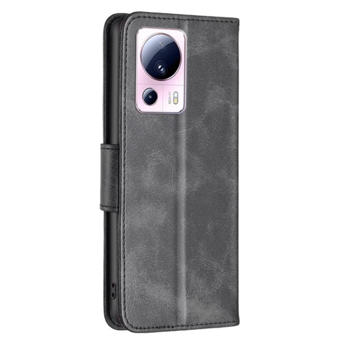Bild 3, Xiaomi 13 Lite 5G Fodral Solid Shark Läder Svart