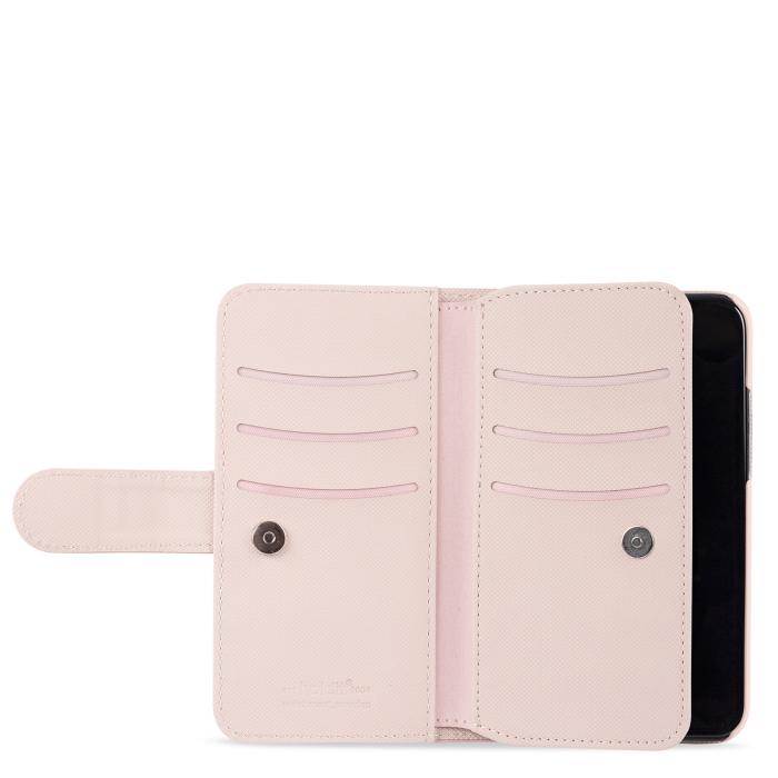 Bild 4, holdit iPhone 12/12 Pro Flerfack 2in1 Magnet Fodral / Skal Blush Pink