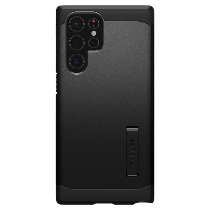 Bild 2, Spigen Samsung Galaxy S22 Ultra Skal Tough Armor Svart