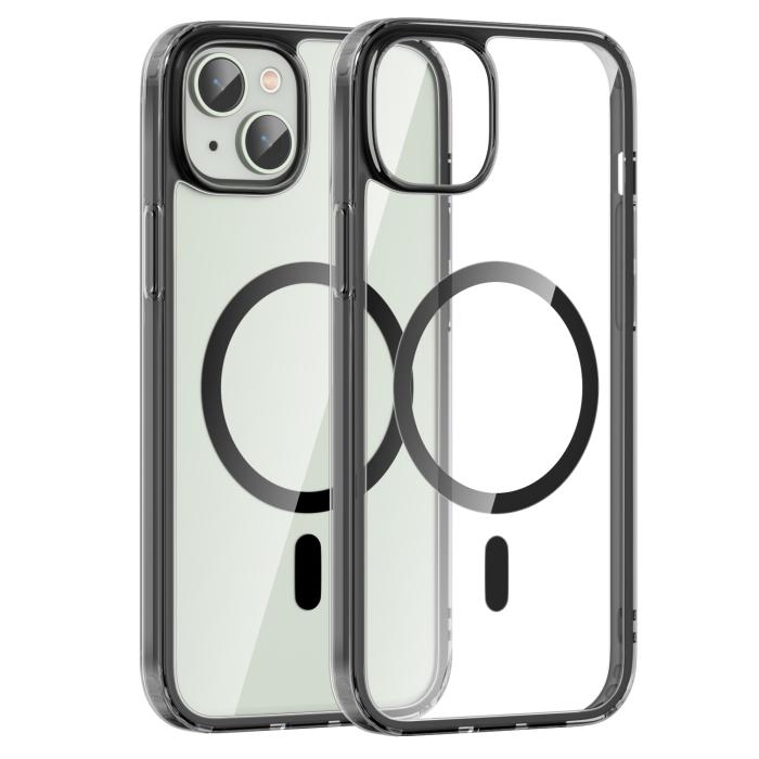 Bild 2, ColorPop iPhone 15 Plus Skal CH MagSafe Transparent/Svart