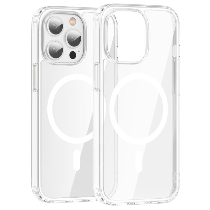 Bild 2, ColorPop iPhone 13 Pro Max Skal CH MagSafe Transparent/Vit