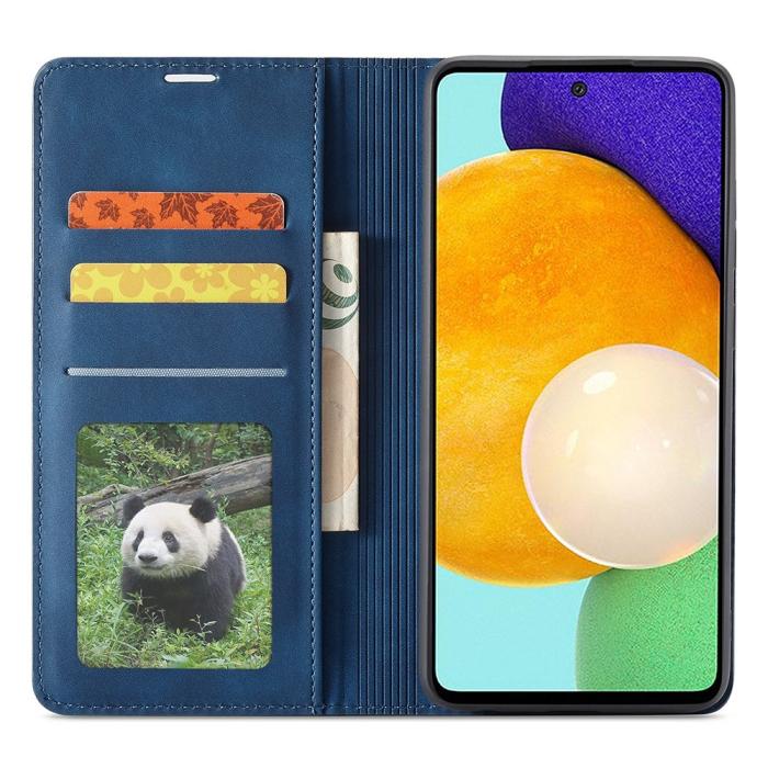 Bild 2, FORWENW Samsung Galaxy A23 5G Fodral Flip Läder Blå