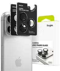 Ringke iPhone 18 Pro / 18 Pro Max 2-PACK Linsskydd Svart