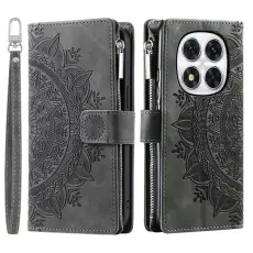 Xiaomi Redmi Note 14 Pro/Pro Plus 5G Fodral Mandala Gr&aring;