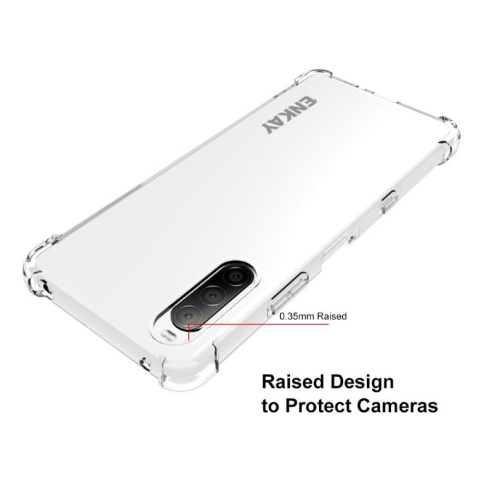 Bild 3, Sony Xperia 10 III - ENKAY Shockproof TPU Skal