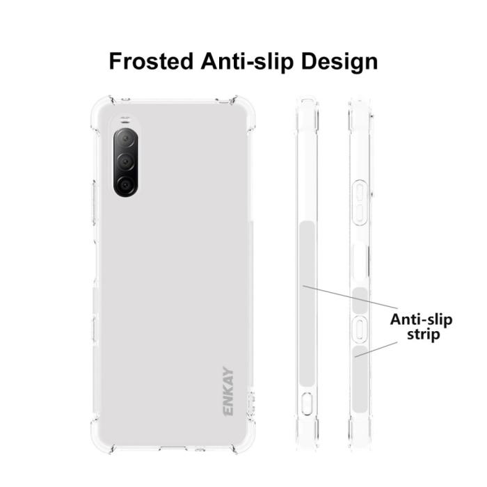 Bild 4, Sony Xperia 10 III - ENKAY Shockproof TPU Skal