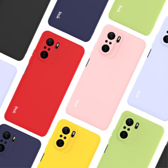Bild 5, Xiaomi Mi 11i - IMAK Skin Touch Skal - Svart