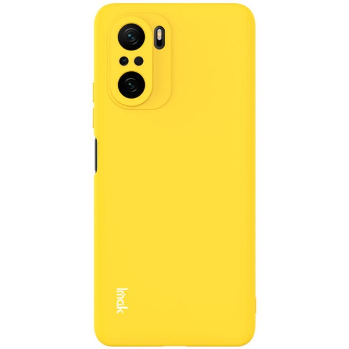 Bild 1, Xiaomi Mi 11i - IMAK Skin Touch Skal - Gul