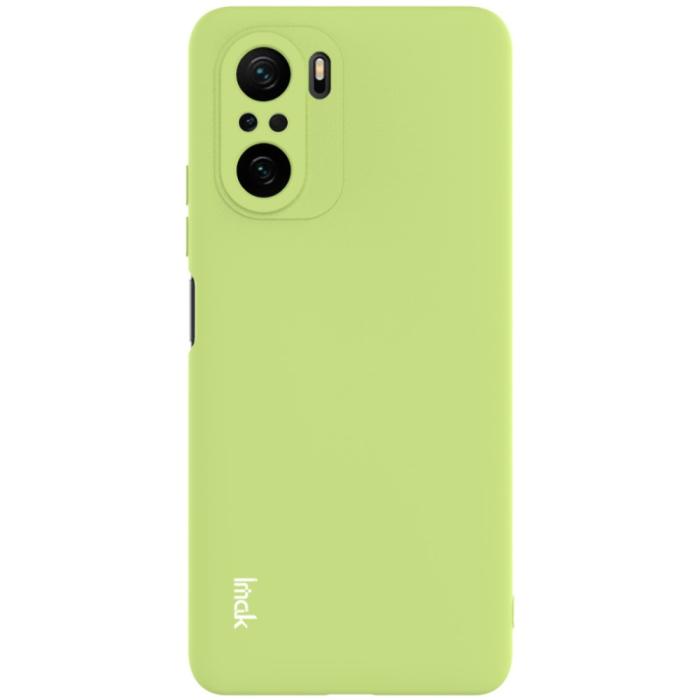 Bild 1, Xiaomi Mi 11i - IMAK Skin Touch Skal - Grön