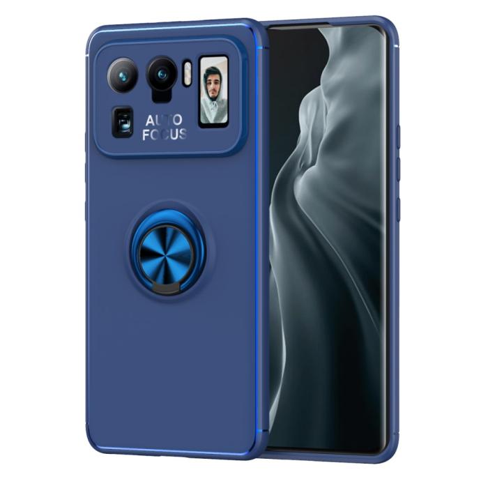 Bild 1, Xiaomi Mi 11 Ultra - Ring Skal - Blå