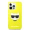 Karl Lagerfeld iPhone 13 Pro Skal TPU Choupette Fluorescent Gul