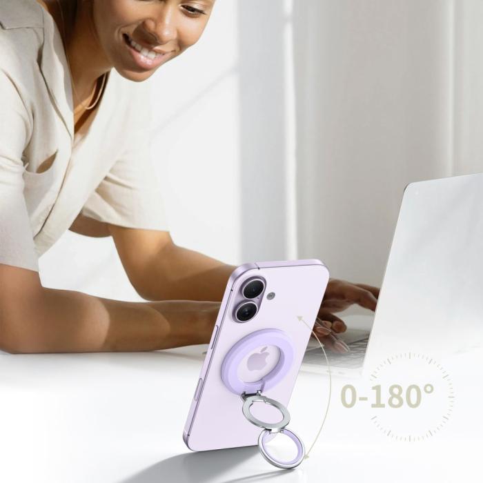 Bild 4, Tech-Protect Magnetisk MagSafe Ringhållare Mauve